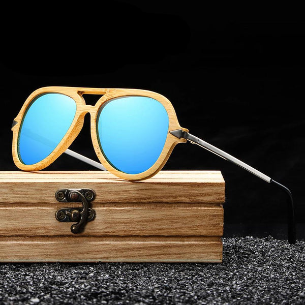 Bamboo And Wood Sunglasses