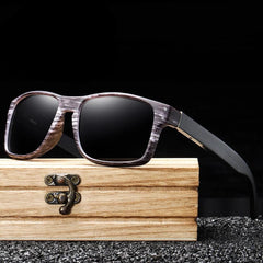 Wooden Sunglasses Polarized Men Sports Sun Glasses