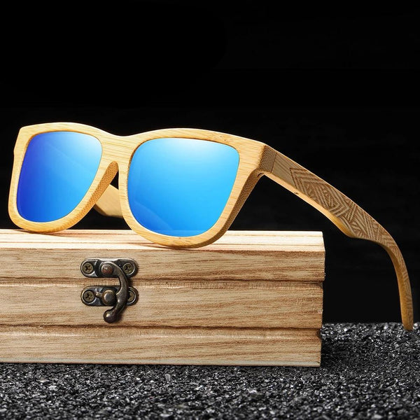 Natural Wooden Bamboo Sunglasse