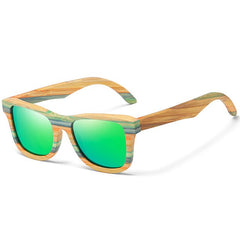 GM Fashion Skateboard Wood Bamboo Sunglasses Polarized