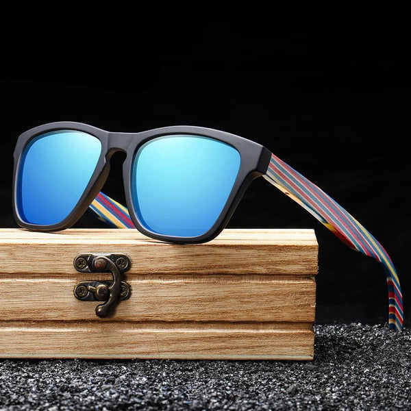 Wood Sunglasses Retro Polarized